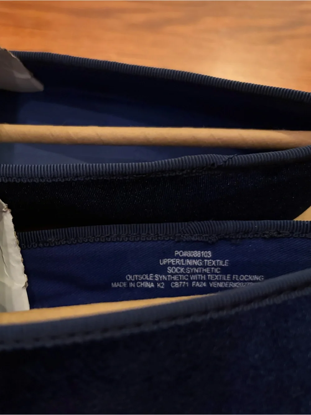 Crewcuts Navy Velvet Tiger Slip-On Loafers